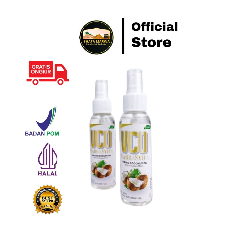 

Kemasan baru VCO (virgin coconut oil)kemasan spray 100ml