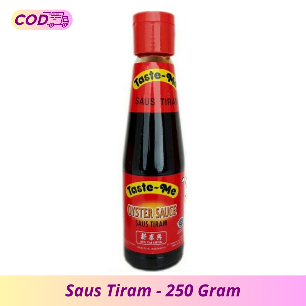 

Saus Tiram Taste me Sauce - 1 Botol 250GRAM