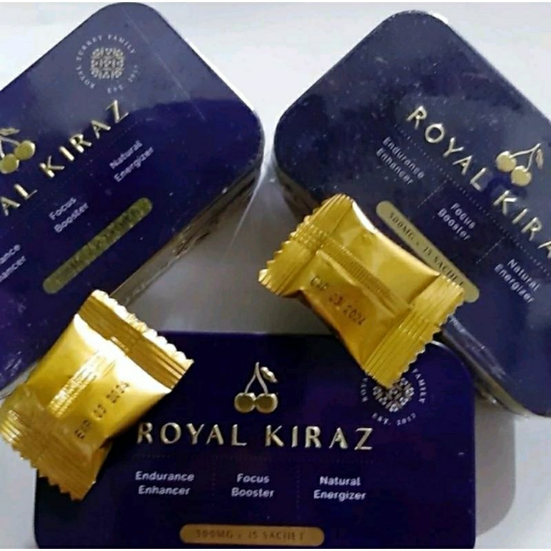 

Royal Kiraz Turki Gold Original Permen Royal Kiraz 1 Kaleng 15pcs