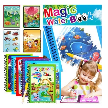 

Magic Water Book / buku mewarnai / Buku mewarnai ajaib / Buku mewarnai water doodle Magic Water Book / Buku Edukasi Menggambar Ajaib TK PAUD Magic Water Book / Buku Edukasi Menggambar MAGIC WATER BOOK TERMURAH- BUKU MEWARNAI-MAINAN EDUKASI-BUKU MENGAMBAR
