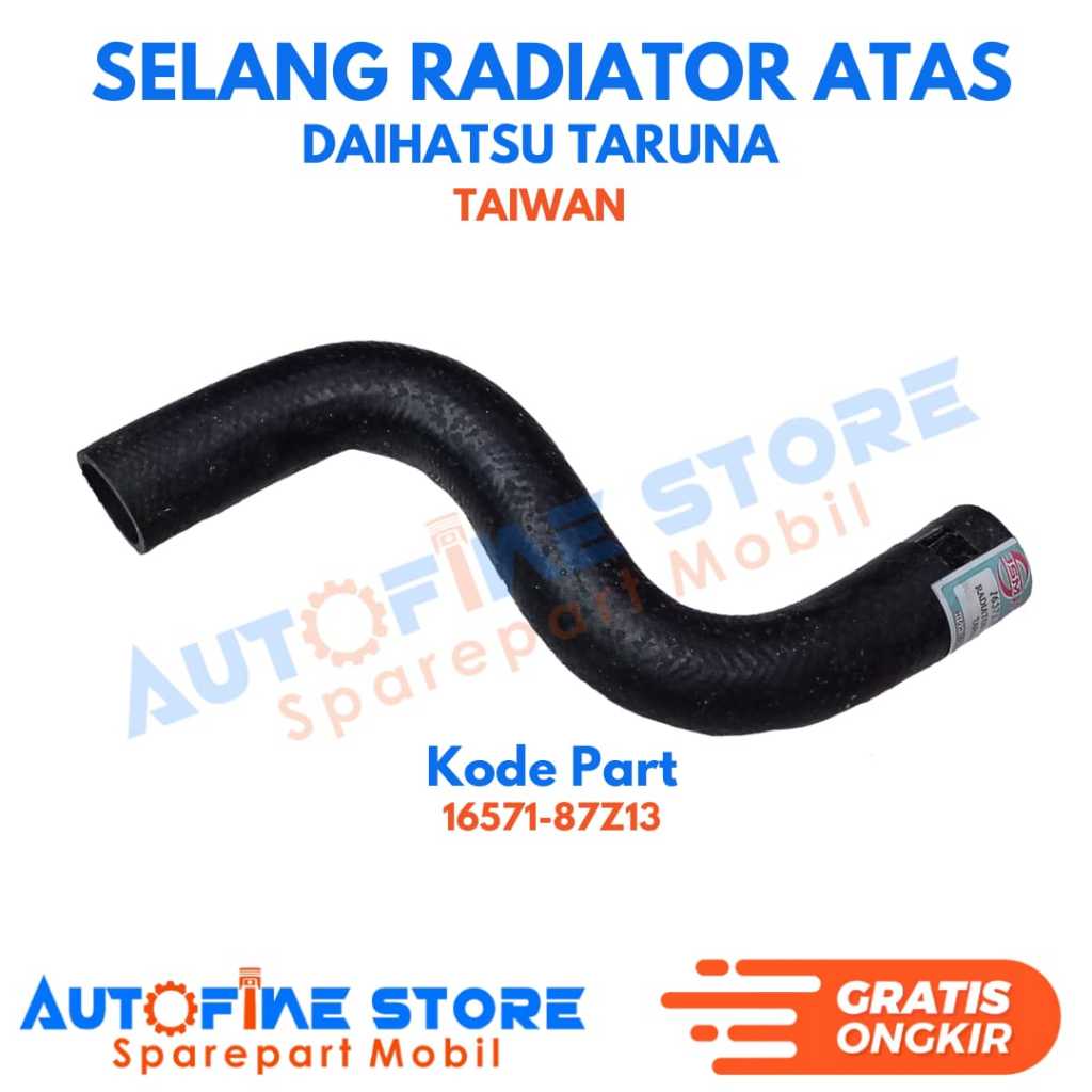 Selang Radiator Atas Upper Hose Daihatsu Taruna Taiwan