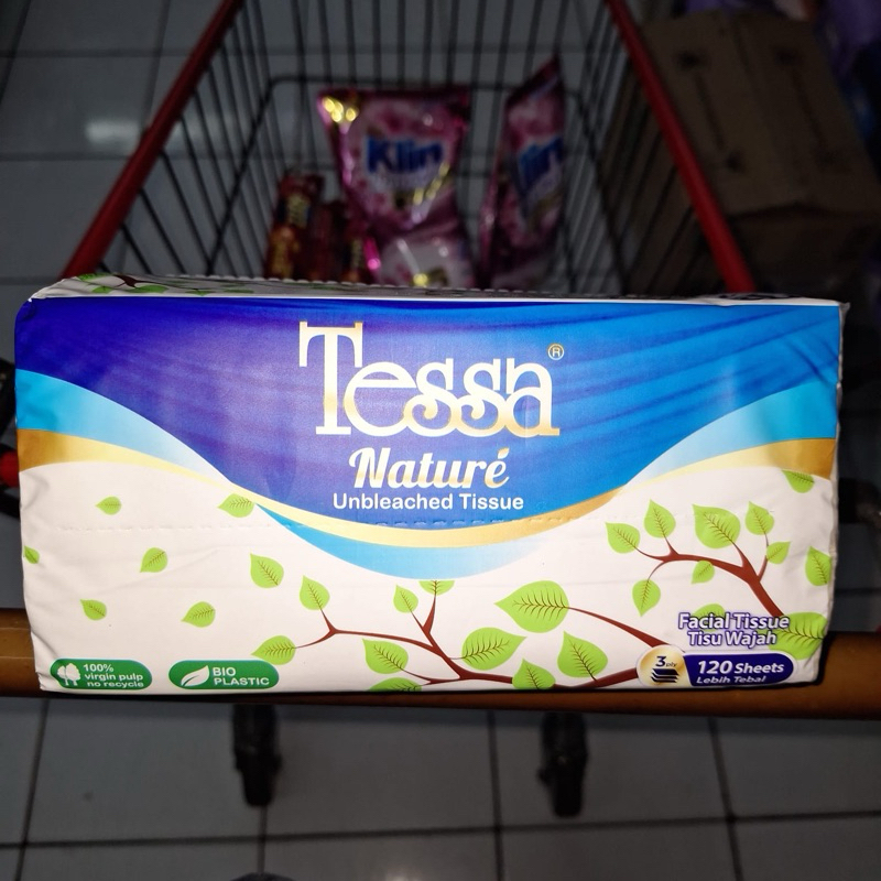 TESSA Nature facial tissue 120s 3 ply