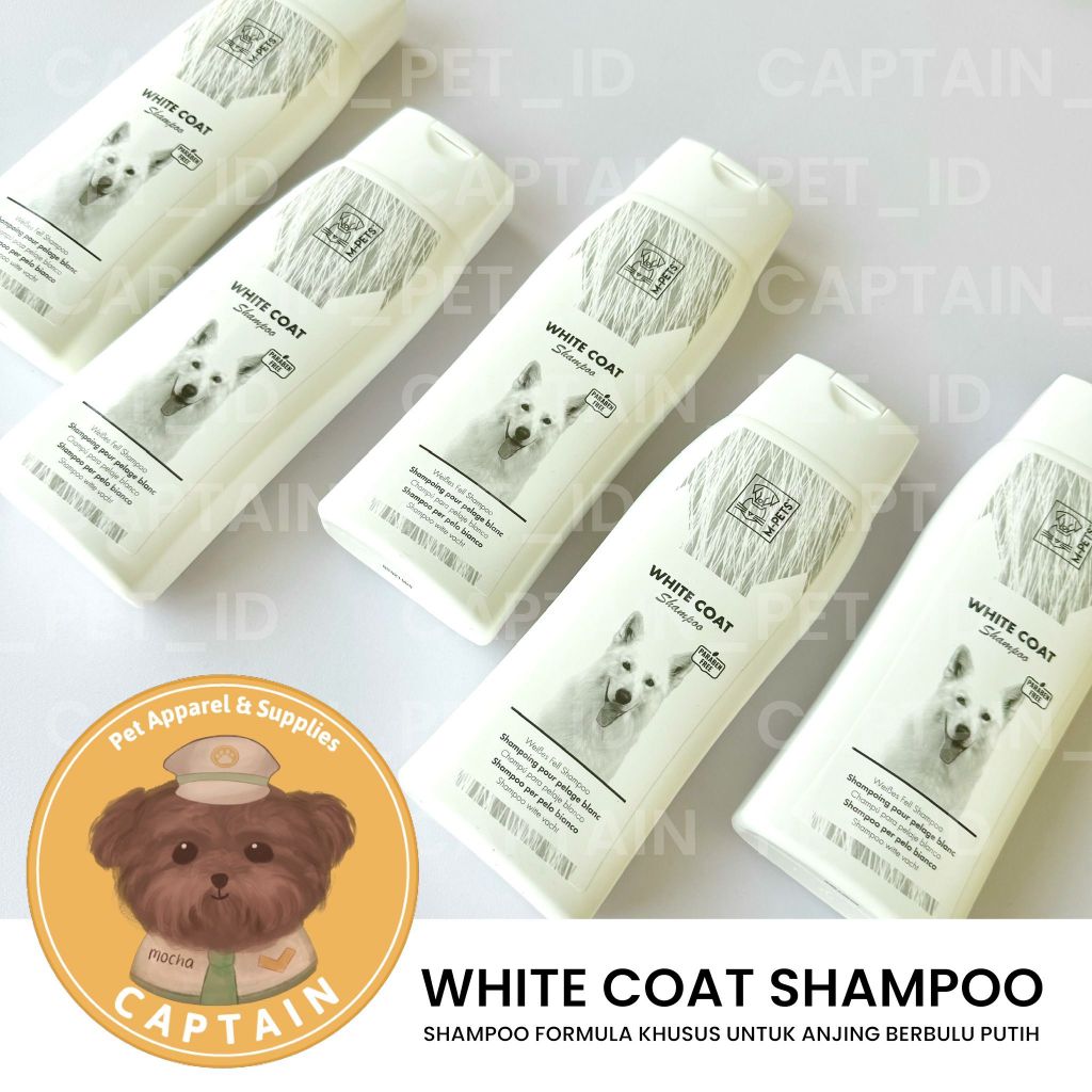 SHAMPOO ANJING WHITE COAT DOG SHAMPOO SHAMPO KHUSUS ANABUL BERBULU PUTIH BICHON POODLE SAMOYED POMER