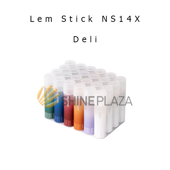 

Lem Stik Kertas Deli Nusign NS145 NS146 NS147 8gr 15gr 21gr - Glue Stick Transparan 8 15 21 gr