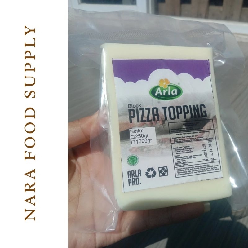 

Keju Mozarella Arla kemasan 200-250gram mozarella arla pizza toping