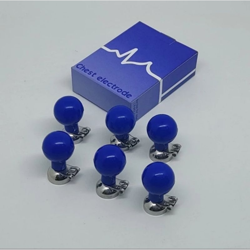 Alat medis Chest electrode EKG / ECG blub 6pcs/set