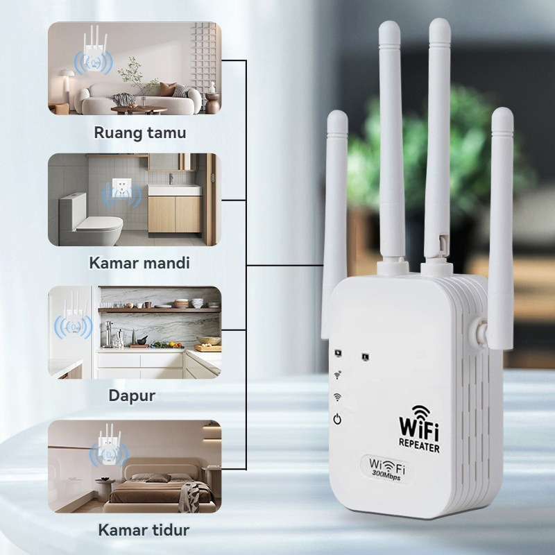 WIFI Repeater 300M Wireless WIFI Range Extender Router Repeater Signal Extender