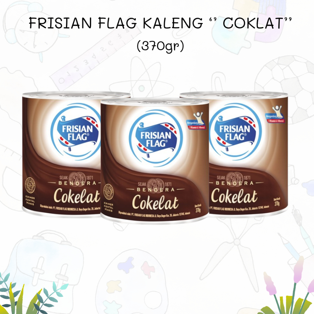 

Frisian Flag Susu Kental Manis Coklat Kemasan Kaleng 370gr