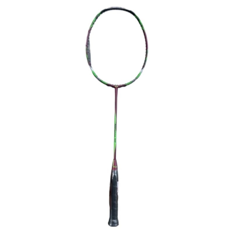 RAKET BADMINTON ASTEC TORNADO 700 PURPLE GREEN - FREE SENAR