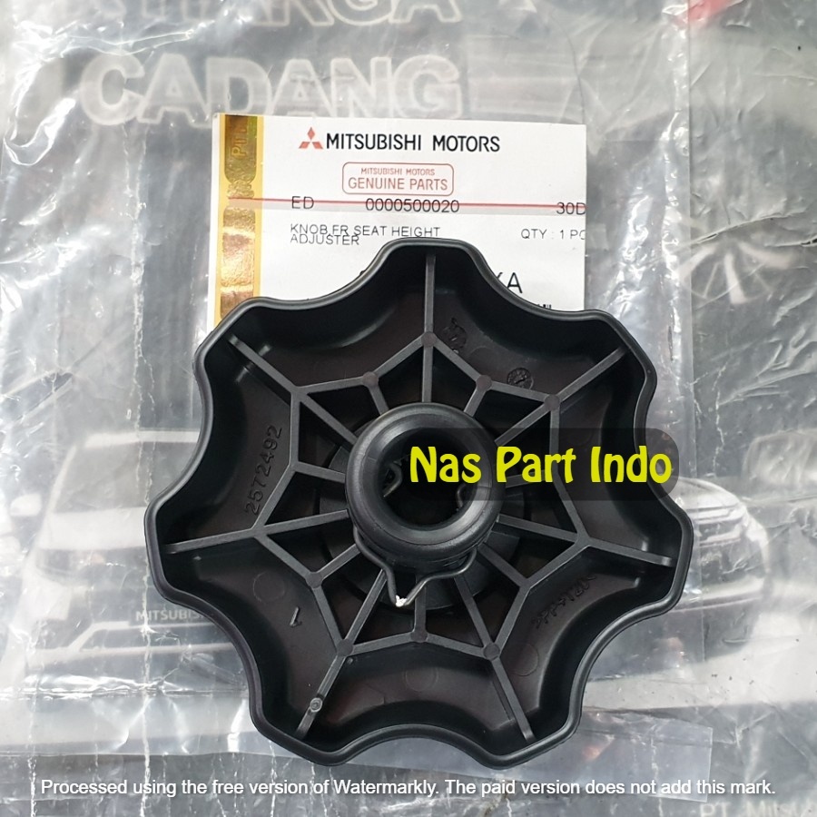 Knob Handle Handel Jok Tinggi Putaran Bangku Asli Mitsubishi All New Pajero Sport Tahun 2016 - 2021