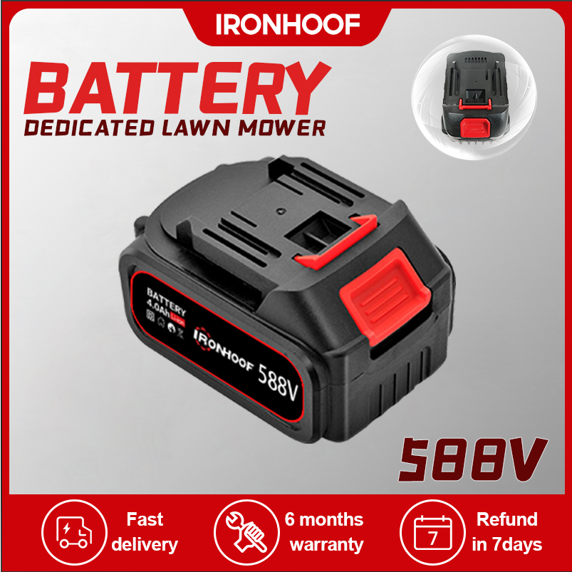 Ironhoof 88V|288V Baterai Mesin Pemotong Rumput