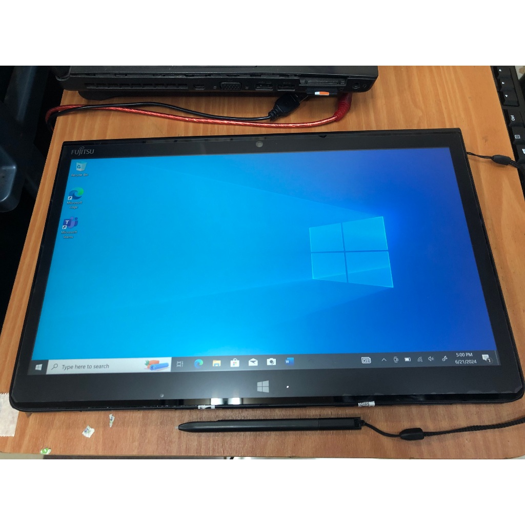 PROMO TABLET MURAH FUJITSU Q775 CORE I5 GEN5 STYLUS PEN WIN 10