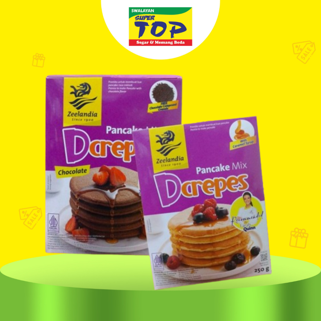 

~TOP~D'CREPES PANCAKE MIX CHOCOLATE 220/250GR