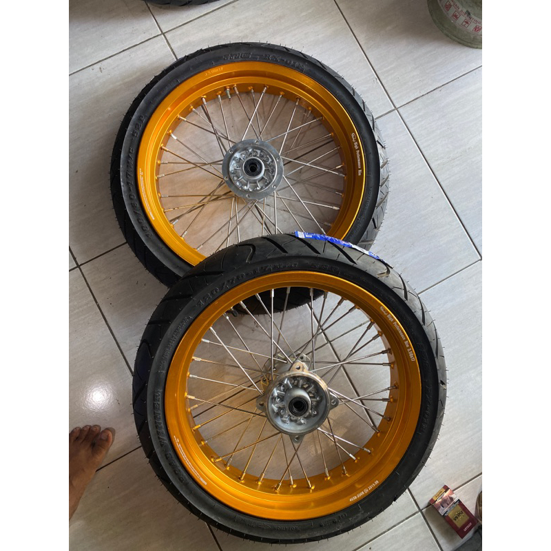 Roda klx supermoto lebar 300/350