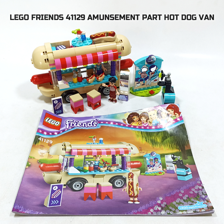 LEGO FRIENDS 41129 AMUNSEMENT PART HOT DOG VAN LEGO13