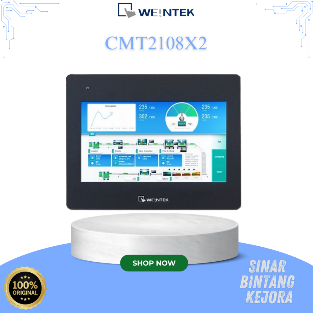 HMI WEINTEK CMT2108X2 10,1"