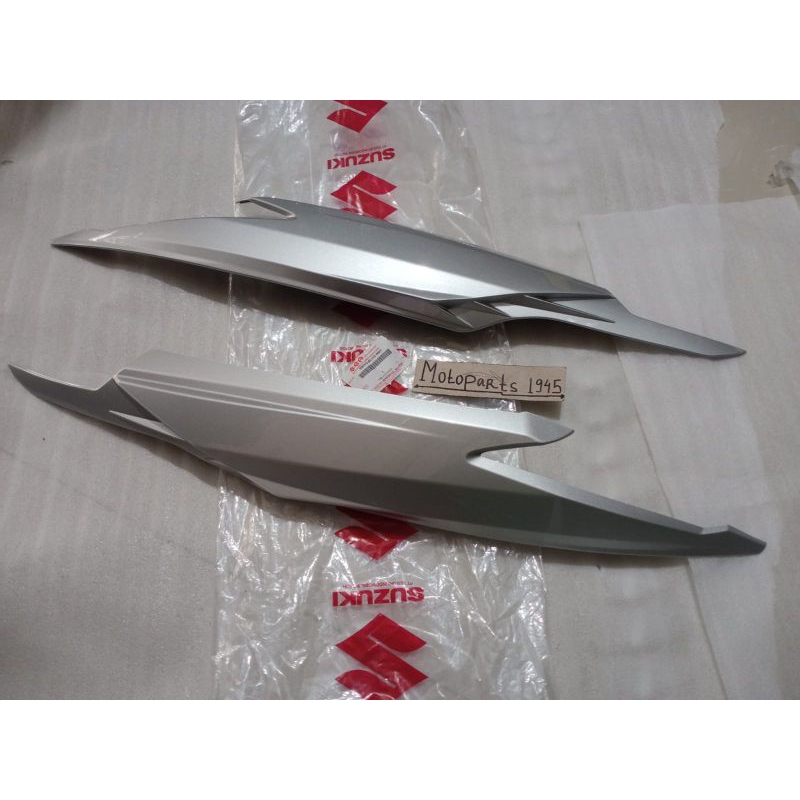 COVER BODY SUZUKI ADDRESS PLAYFULL SILVER METALIK ORI SGP