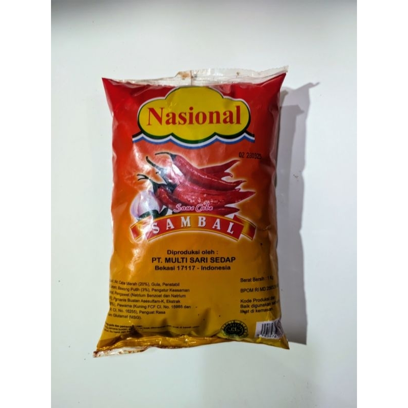 

SAUS SAMBAL NASIONAL 1KG