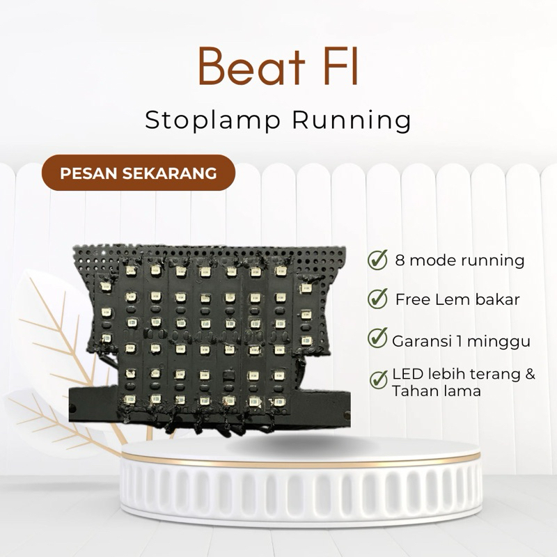 Lampu stoplamp running beat Fi