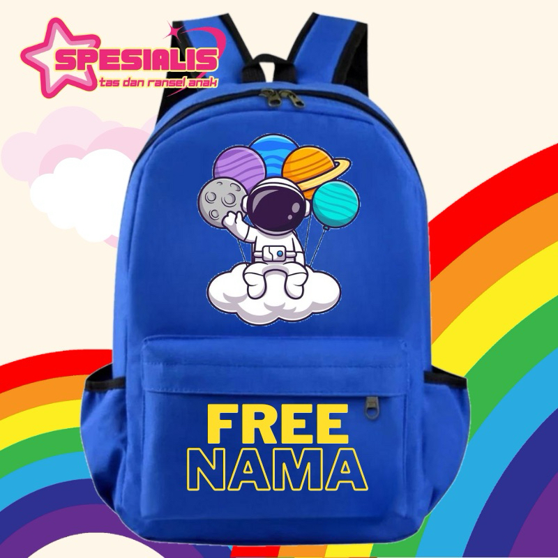 TAS RANSEL ANAK SEKOLAH MOTIF ASTRONOT KARTUN UNISEX