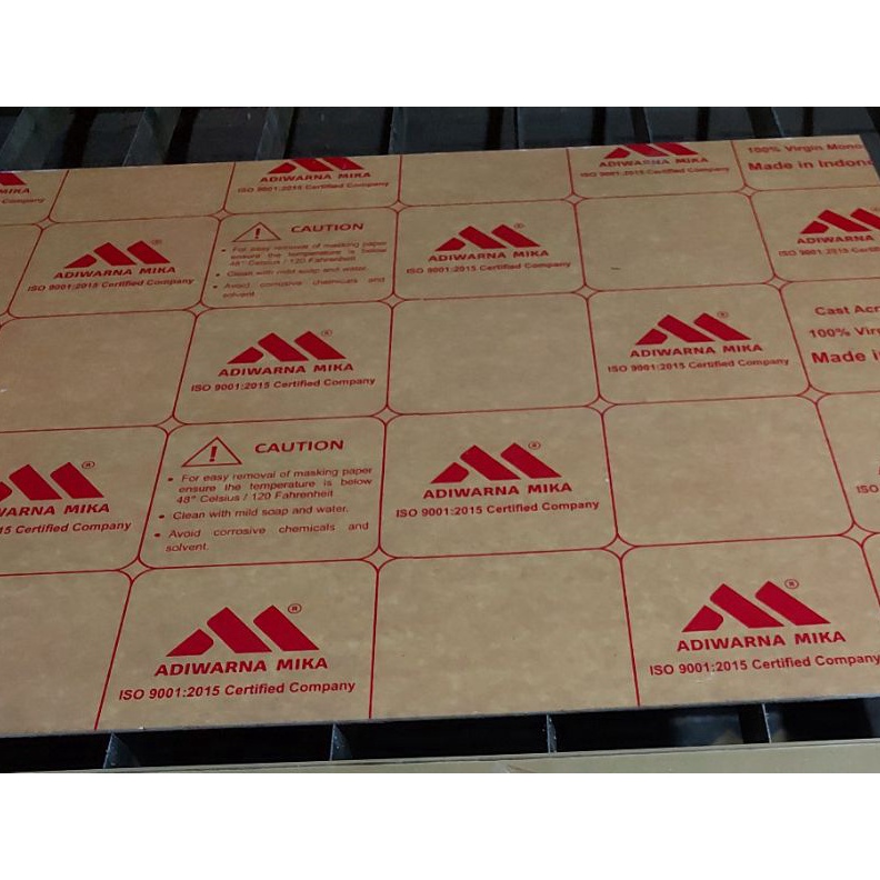 

KODE H6W Akrilik BENING potongan Uk 1cm x 5cm 2mm 3mm 4mm Acrylic