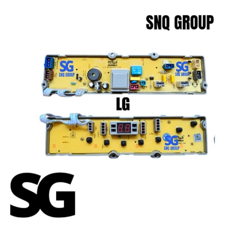 PCB mesin cuci LG 1 tabung WF 801 TC - Modul mesin cuci LG WF 801TC satu tabung  - Otomatis mesin cu