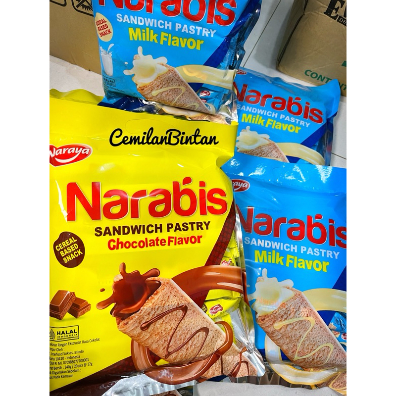 

CemilanBintan (Narabis Sandwich Pastry 240gram Coklat Susu