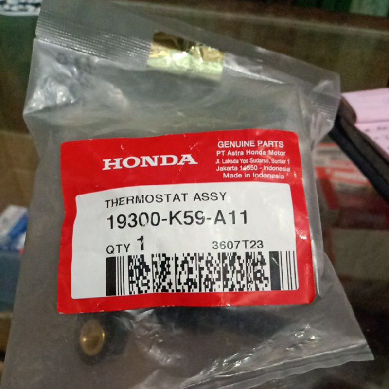 19300-K59-A11 thermostat termostat honda vario 150 Vario 125 ori asli ahm