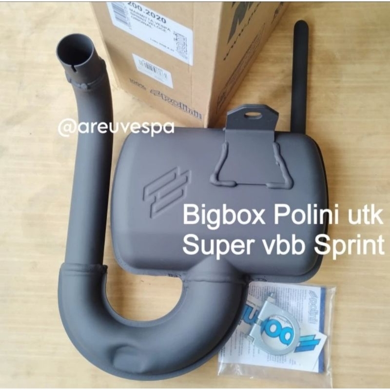Knalpot Bigbox Polini Utk Vbb Sprint Super dkk