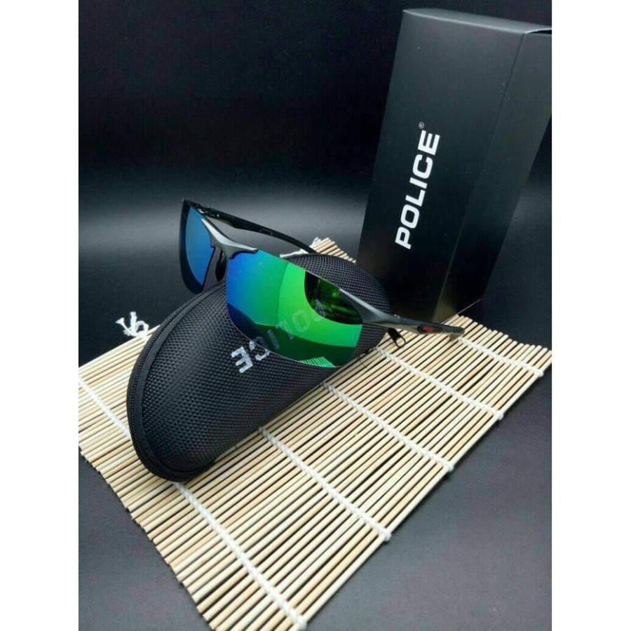 COD KACAMATA POLICE KEREN Kacamata Police Pria 1910 Polarized Anti Silau/Full Set/Fashion Pria