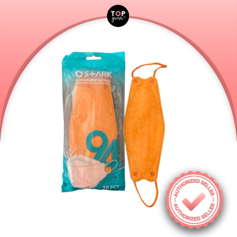 #PROMO#Masker KF94 Stark Orange isi 10pcs