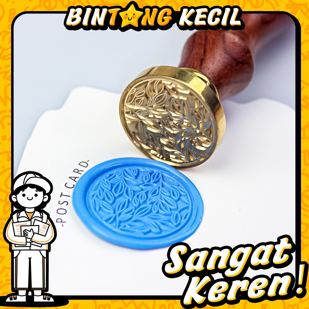 

1 Set Wax Seal Stamp Gagang Stamp Sendok Stamp Kit Kompor Stamp Pengaduk Lilin Alat Wax Seal