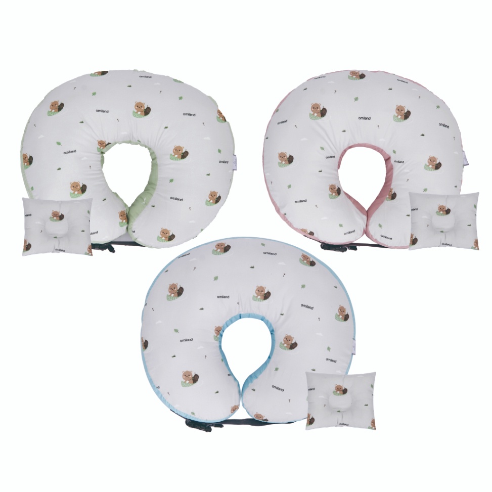 KODE N5O Omiland Bantal Ibu MenyusuiBusui Dan Bantal Lengan Otter Series OB3131 OB3132 OB3133 OVB91O