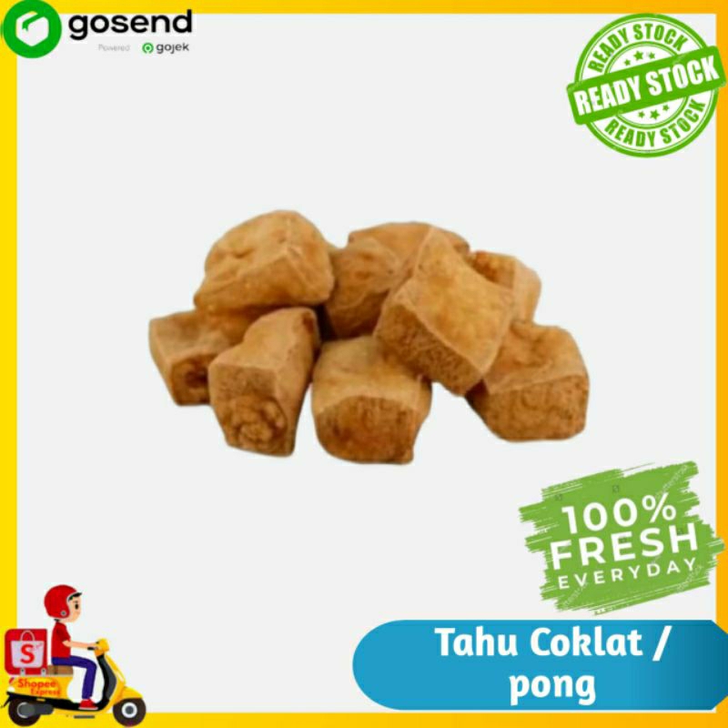 

Tahu coklat / Tahu pong - sayur segar