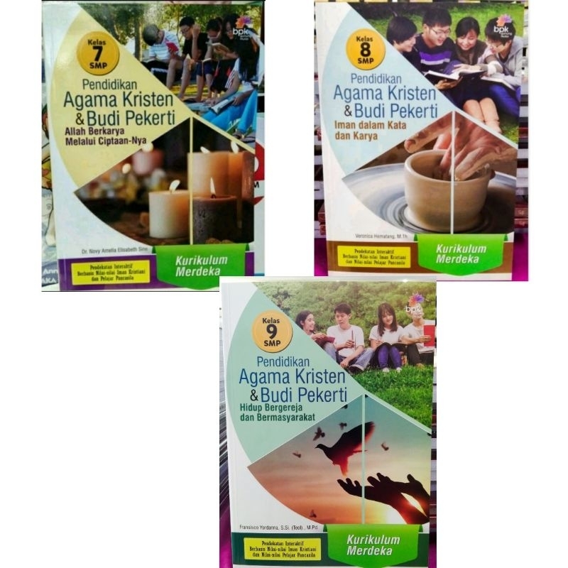 Pendidikan Agama Kristen SMP Kelas 7 8 9  VII VIII IX Kurikulum Merdeka BPK Gunung Mulia