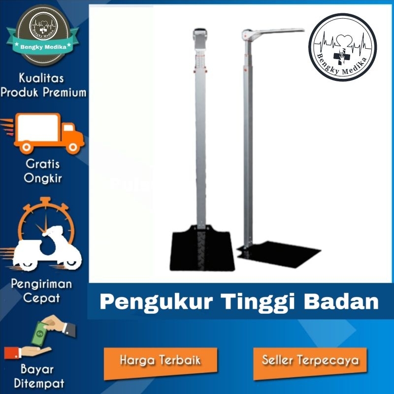 Stadiometer OneHealt Alat Ukur Tinggi Badan Pengukur  Tinggi Badan