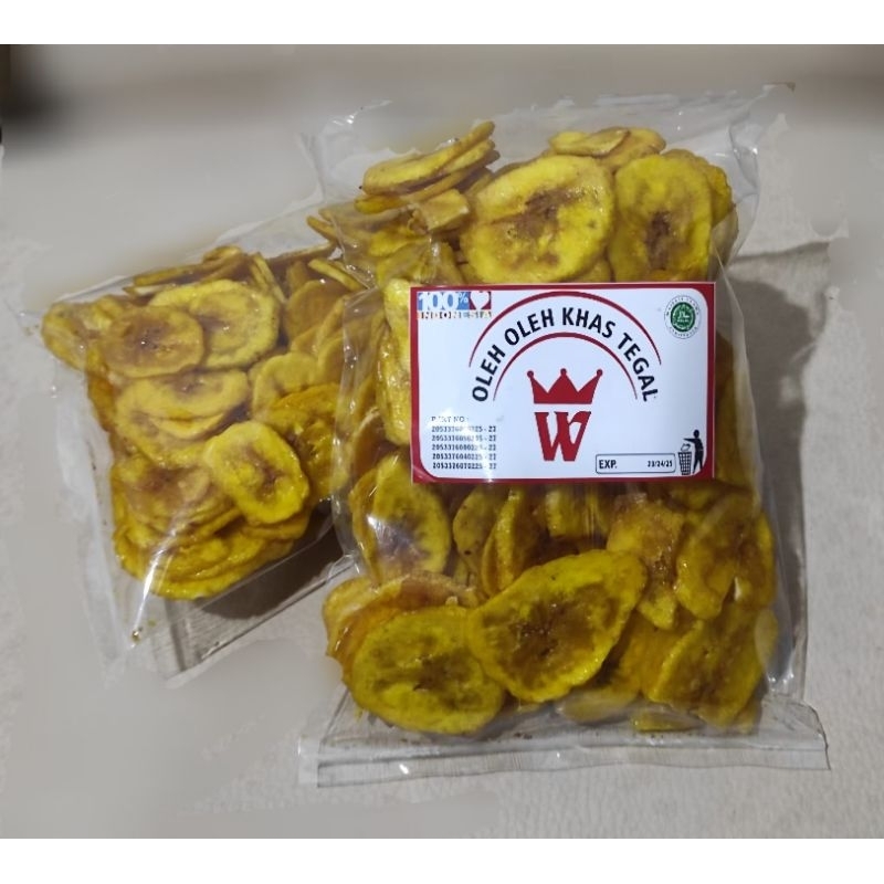 

kripik pisang manis khas tegal