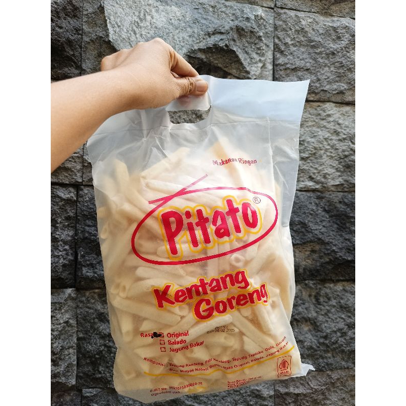 

Snack Pitato Kentang goreng 250gr