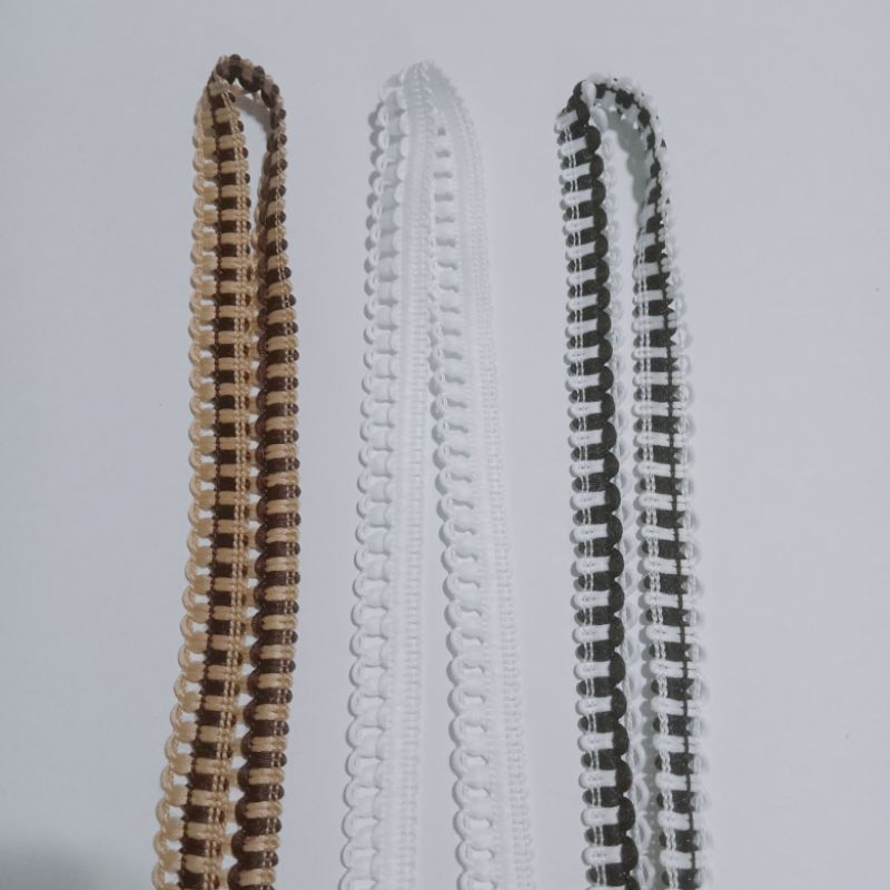 COD Renda Hias Baju Motif Warna  (meteran) buat baju gamis / anak / kerudung