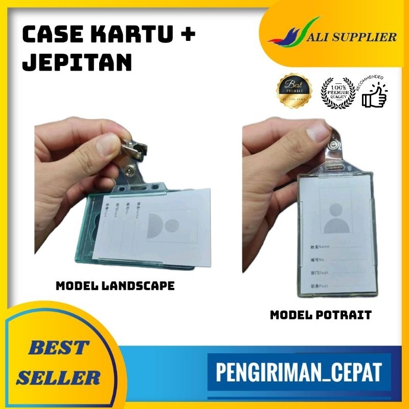 

SAMPUL ID CARD + PENJEPIT MURAH / GANTUNGAN KARTU NAMA / NAME TAG / NAMETAG HANGER / TANDA PENGENAL GANTUNG / JEPITAN ID CARD / PENJEPIT ID CARD / 1 SET HANGTAG / 1 SET NAMETAG / CASING ID CARD / JEPITAN HANGTAG / ID PENGENAL / GANTUNGAN NAMA