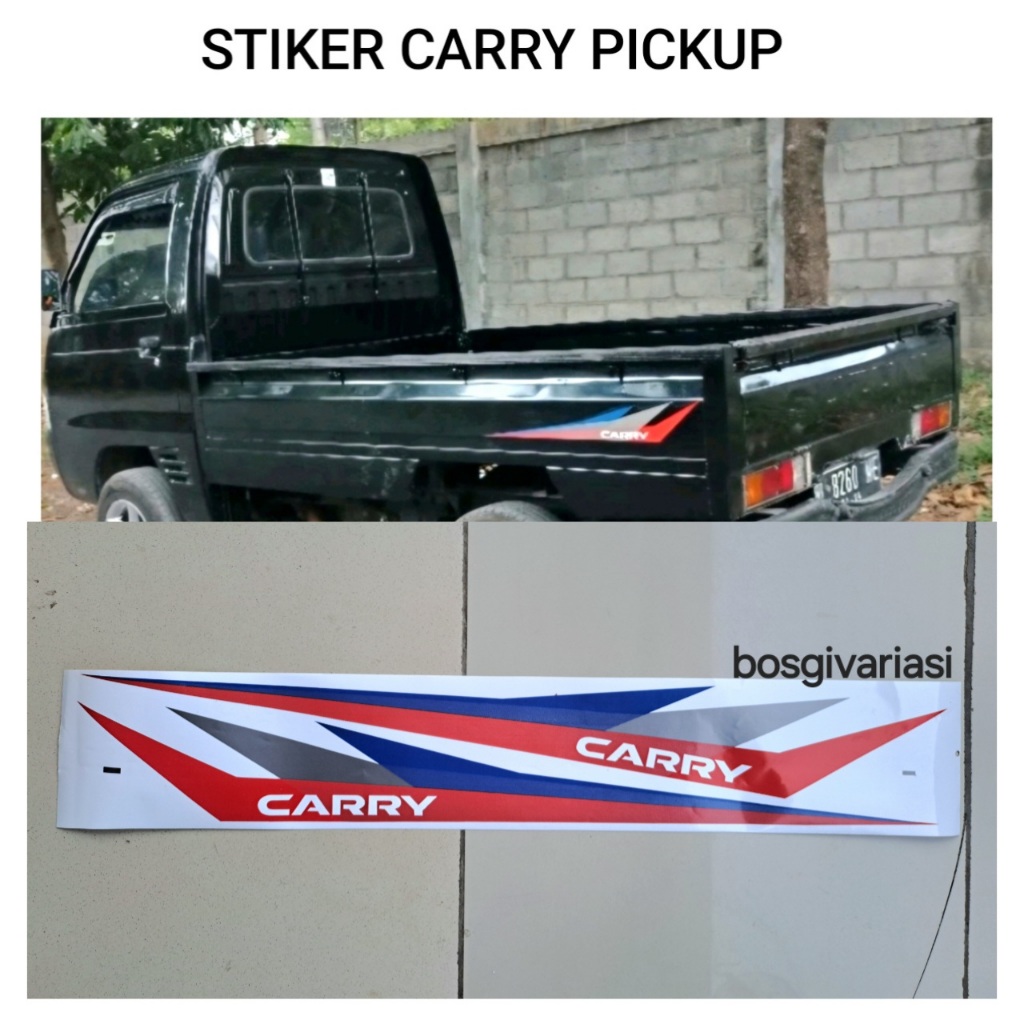 Sticker body carry futura pick up new 2017 / stiker carry futura pickup 1.0 1.5 / carry futura picku