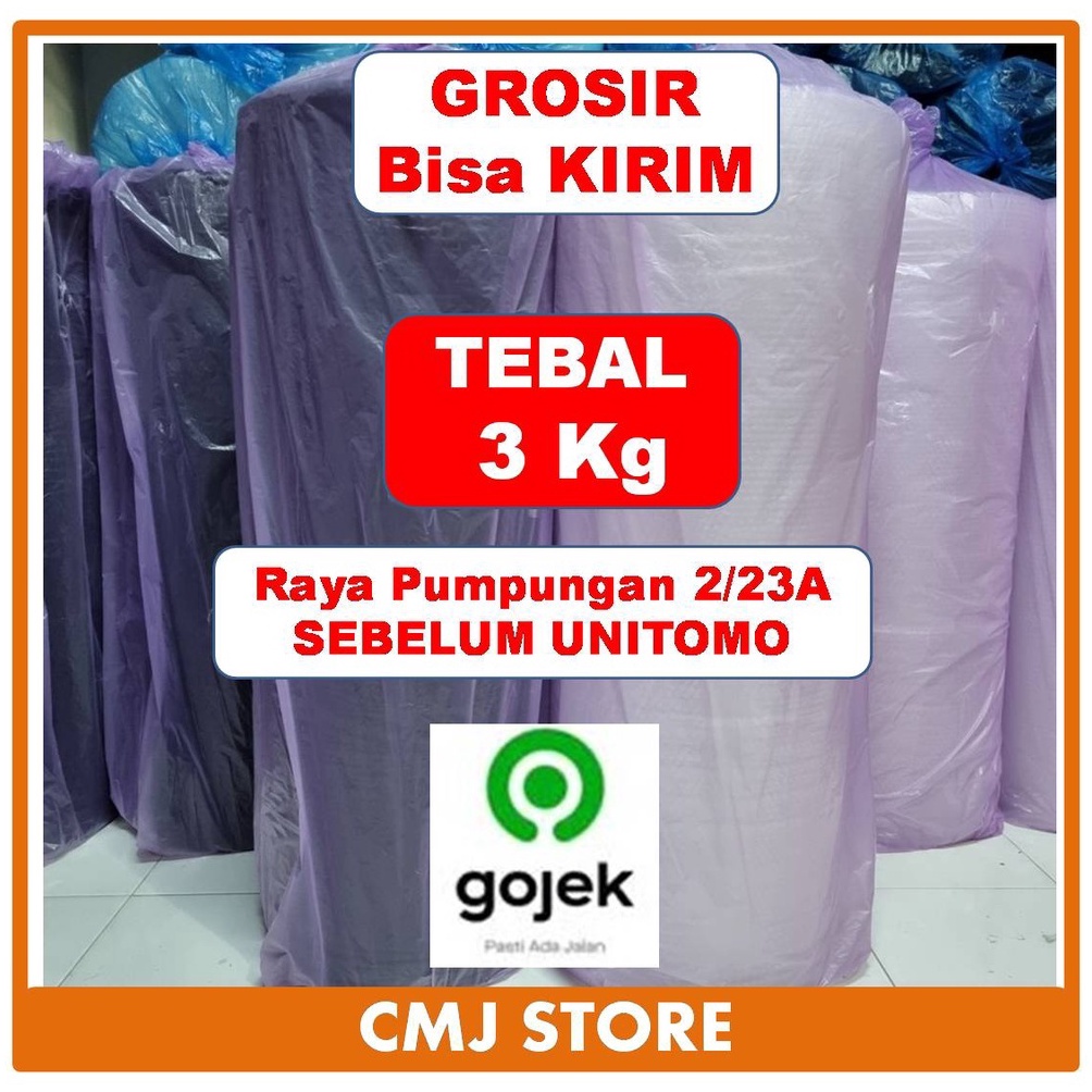 

Harga lebay BUBBLE WRAP 125 x 5M 3KG GRATIS ONGKIR