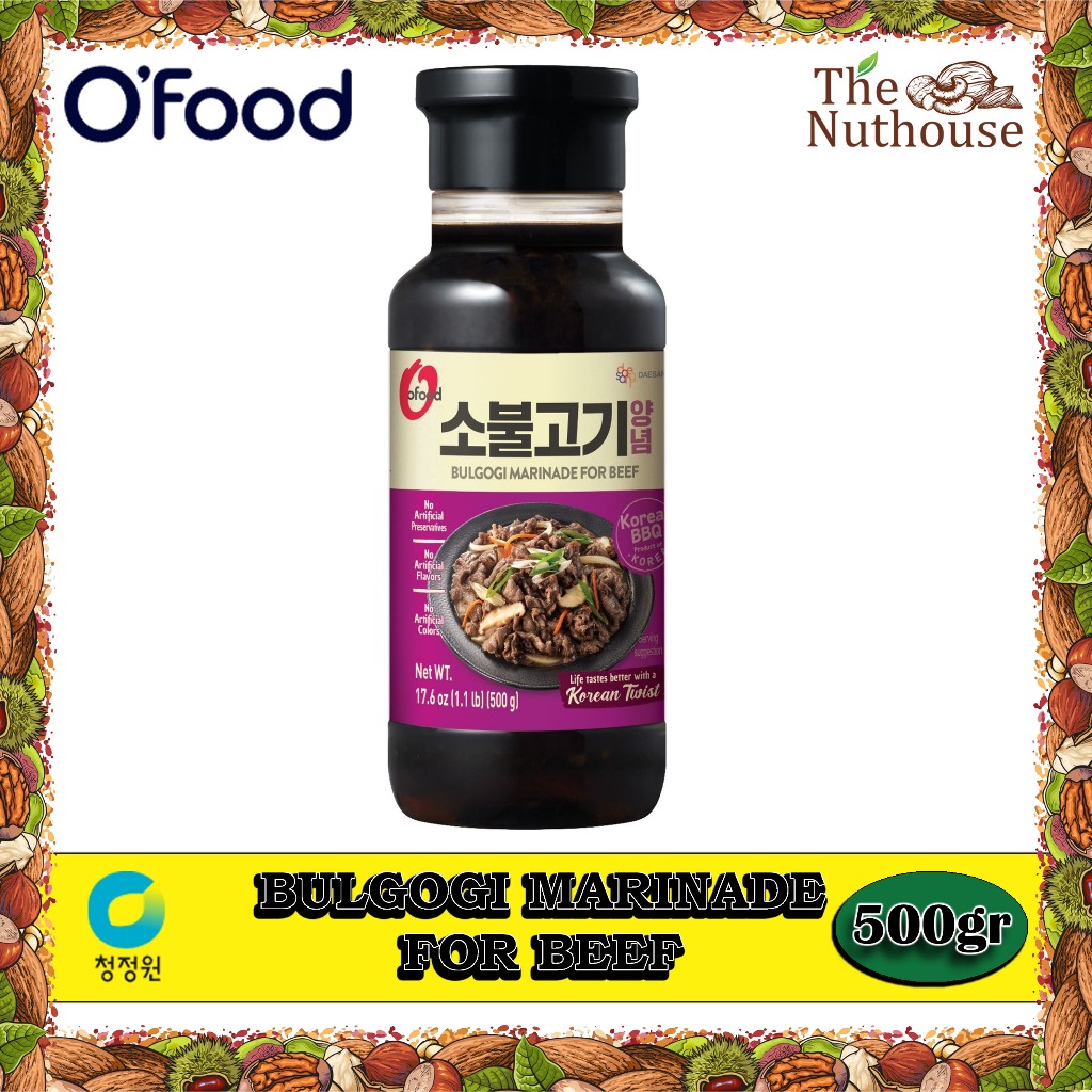 

O'Food Daesang Korean Beef BBQ Bulgogi Sauce Marinade 500gr