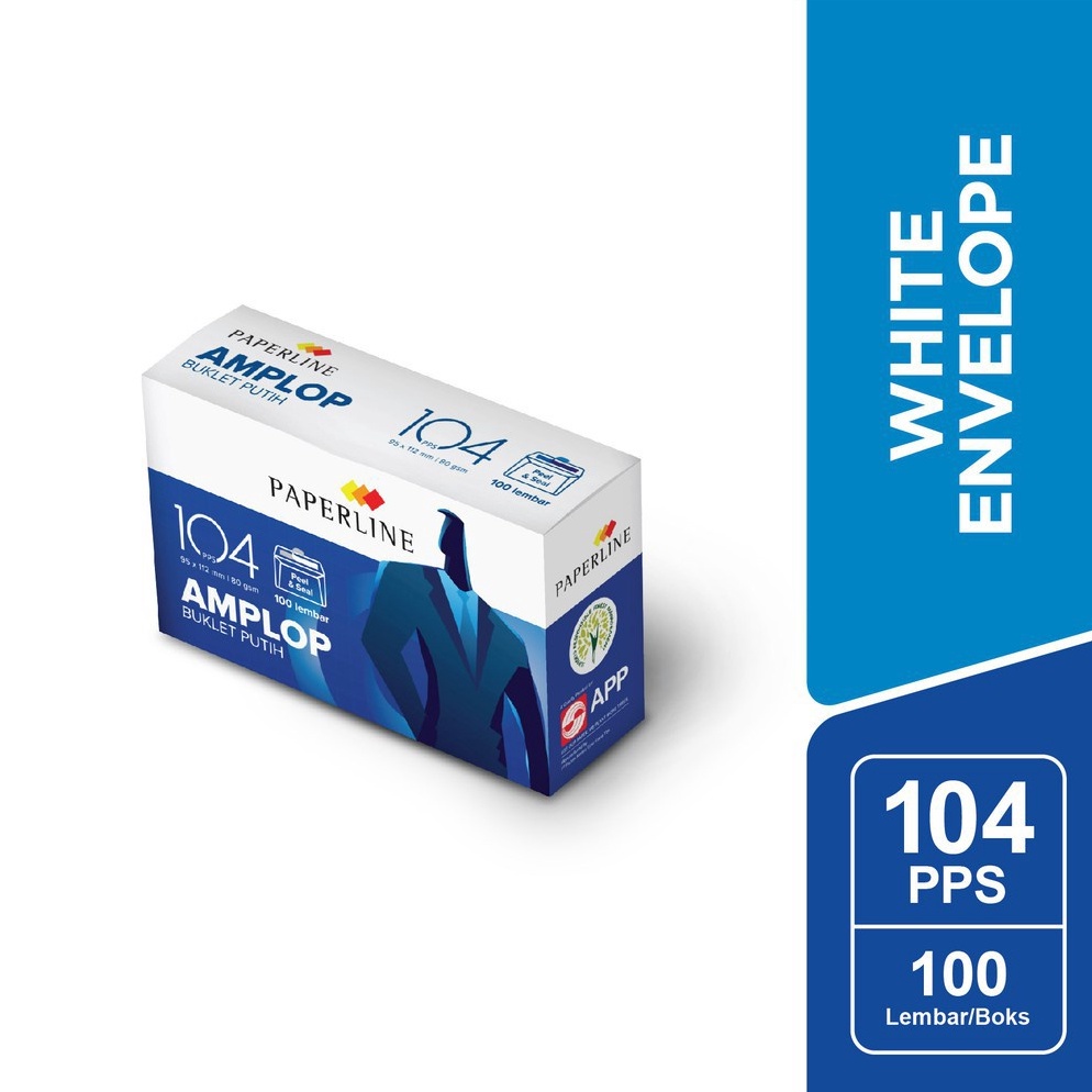 

Harga Bagus Paperline Amplop 95 X 152mm 8gsm White PPL EV 14 PPS