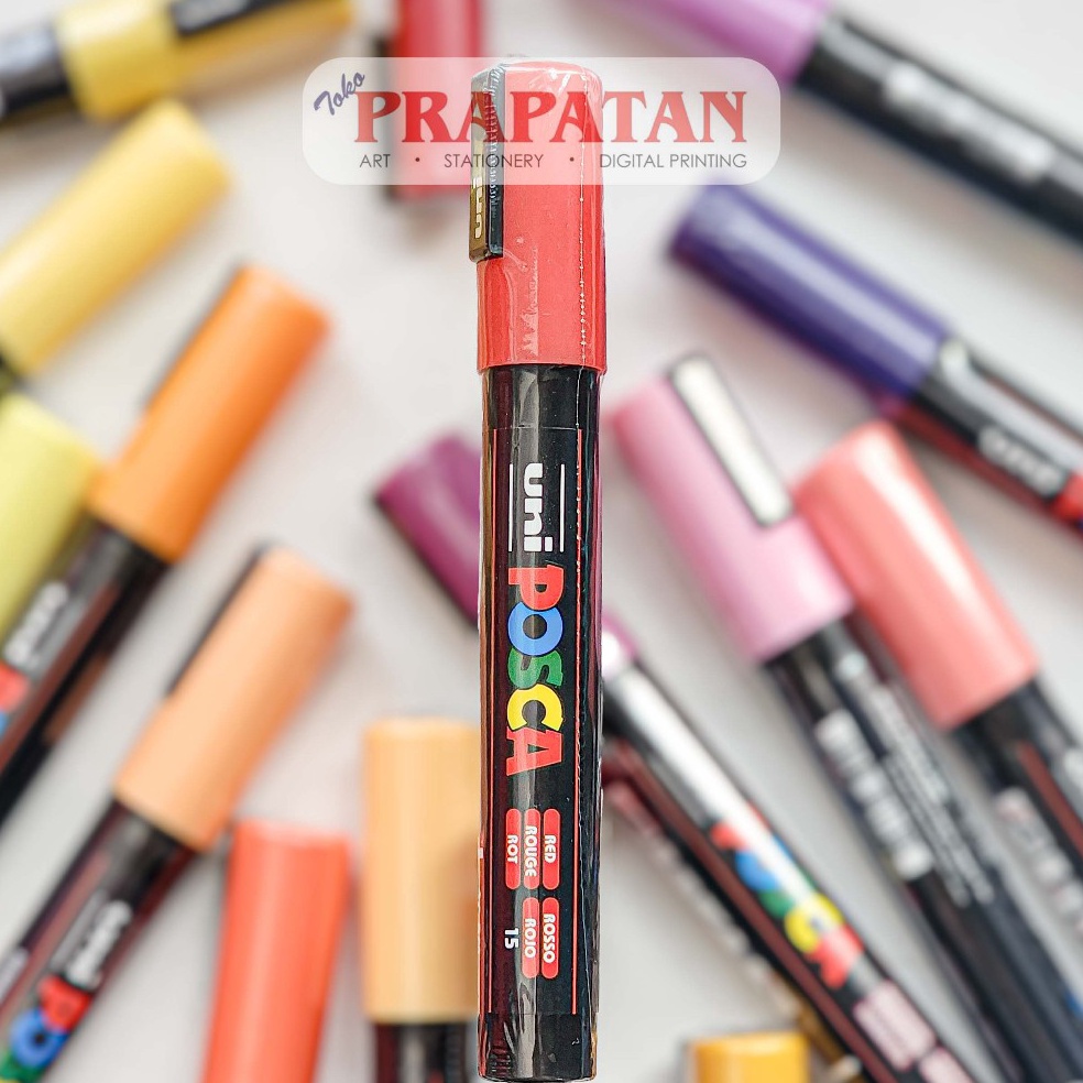

KODE J9O Uni Posca PC5M Paint Marker Pen Medium Tip Spidol Akrilik