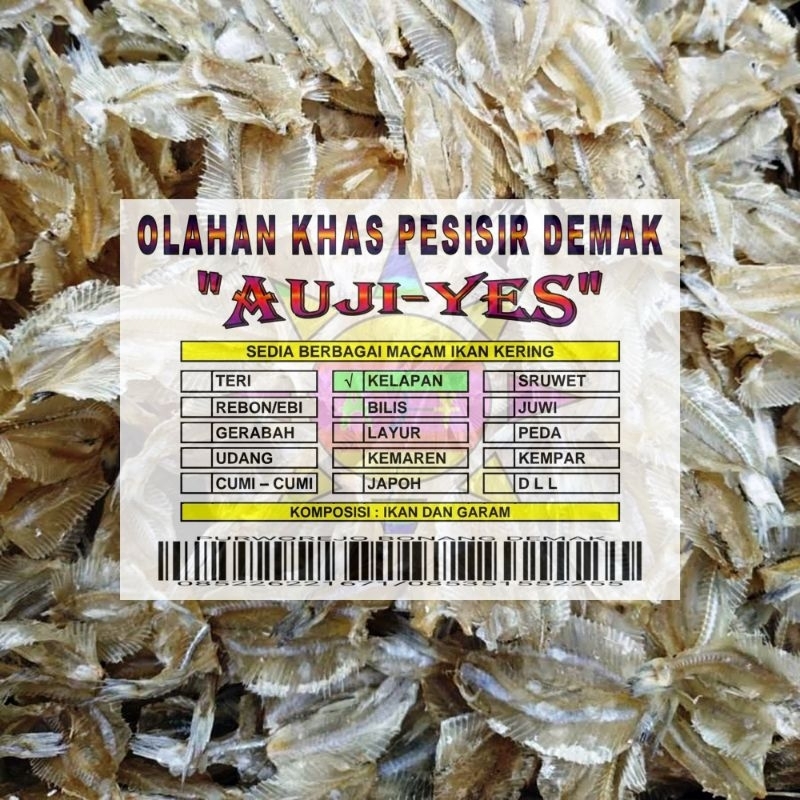 

GEREH IKAN KELAPAN KHAS DEMAK 50 Gram