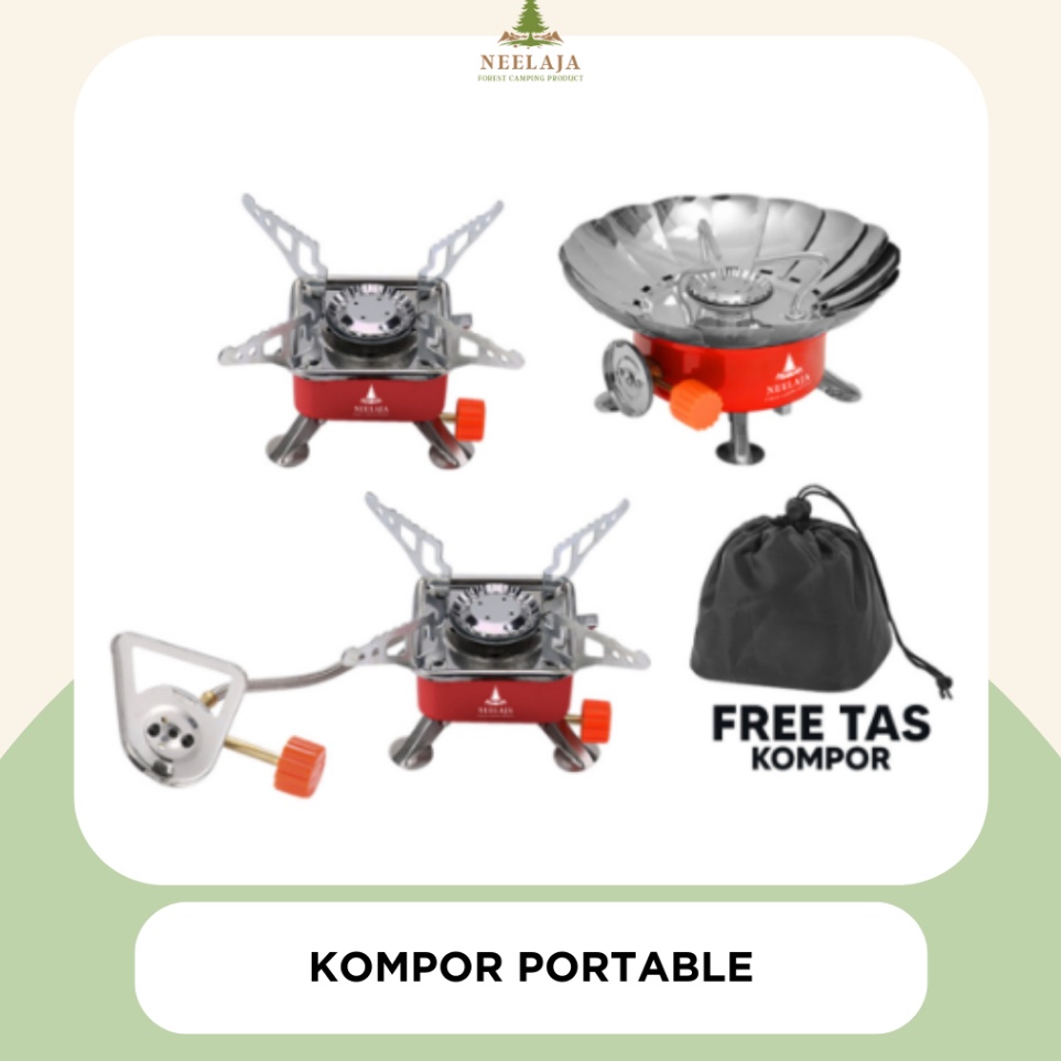 Garansi Mutu  Kompor Portable Mini Kompor Gas Untuk Camping