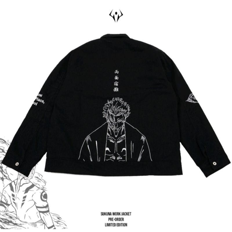 Project Katakana Sukuna Work Boxy Jacket Size L