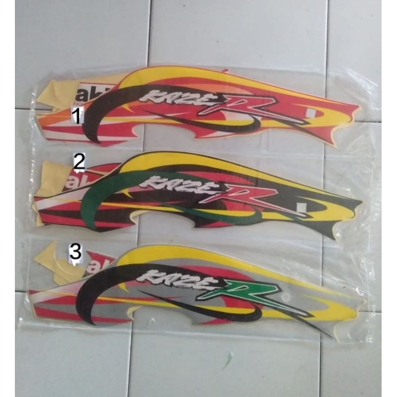 Stiker Striping Kaze r 2001