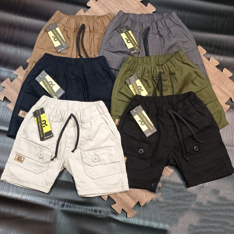 Celana Cargo anak Celana cargo pendek anak''/Celana cargo anak-anak